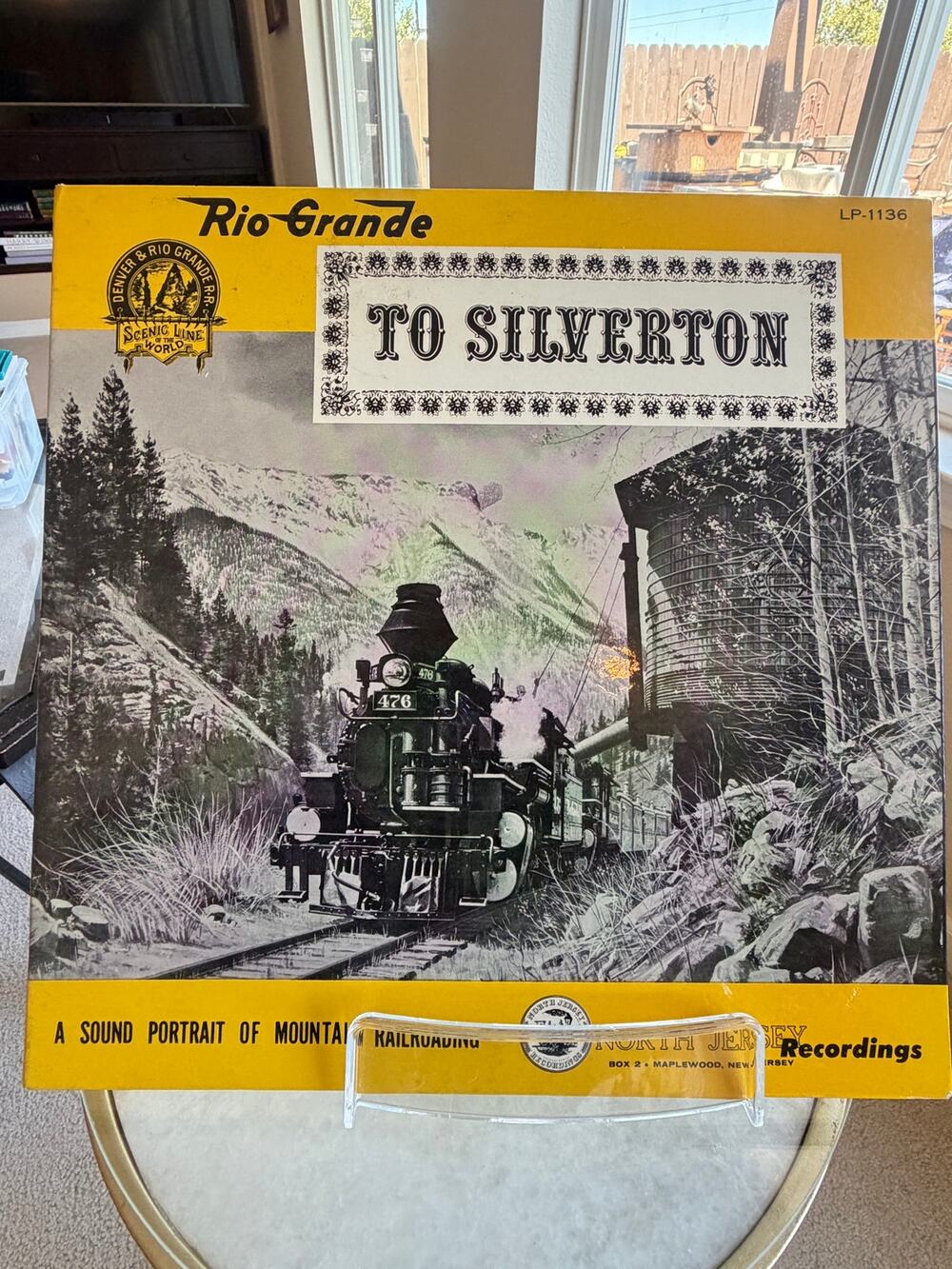 Rio Grande To Silverton: A Sound Portrait Of Mountain Railroading-1961 Vinyl LP